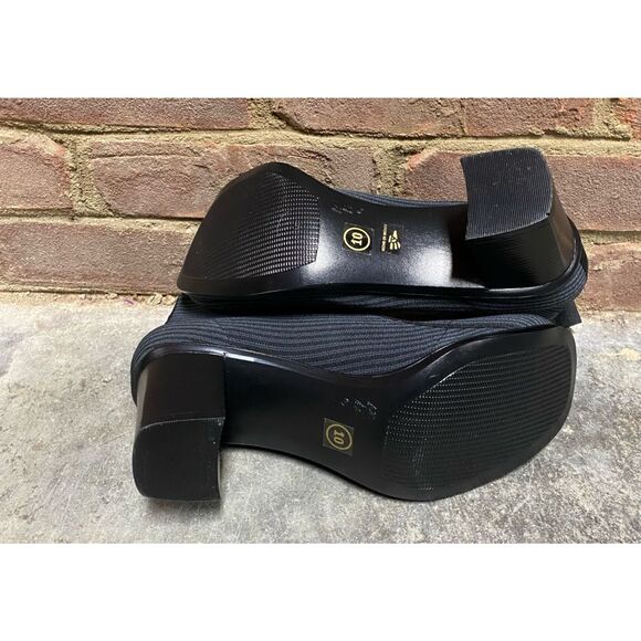 Charleston Shoe Co. Telfair Gray Pinstripe Boot NWT & Box - Picture 7 of 10